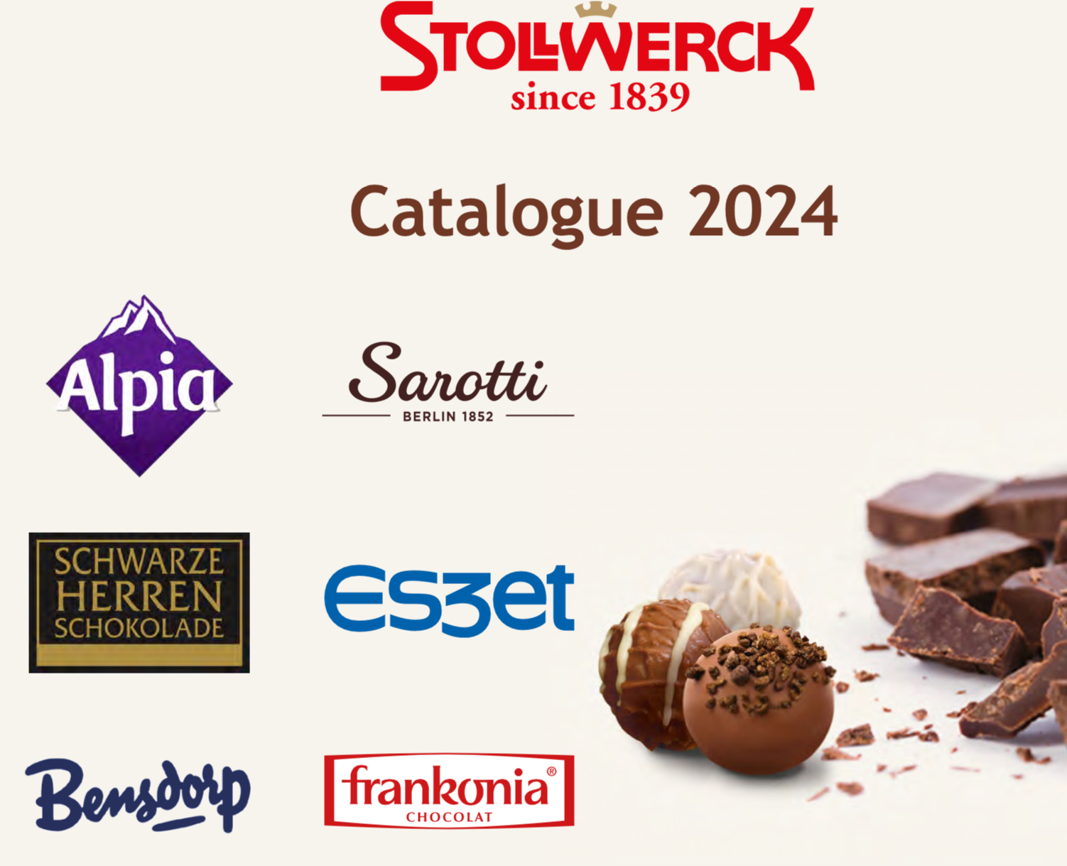 Stollwerck Product Range
