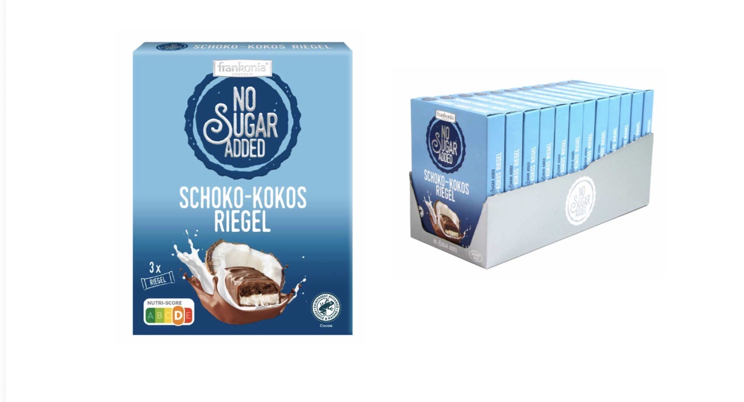 Frankonia No Sugar Added Bars