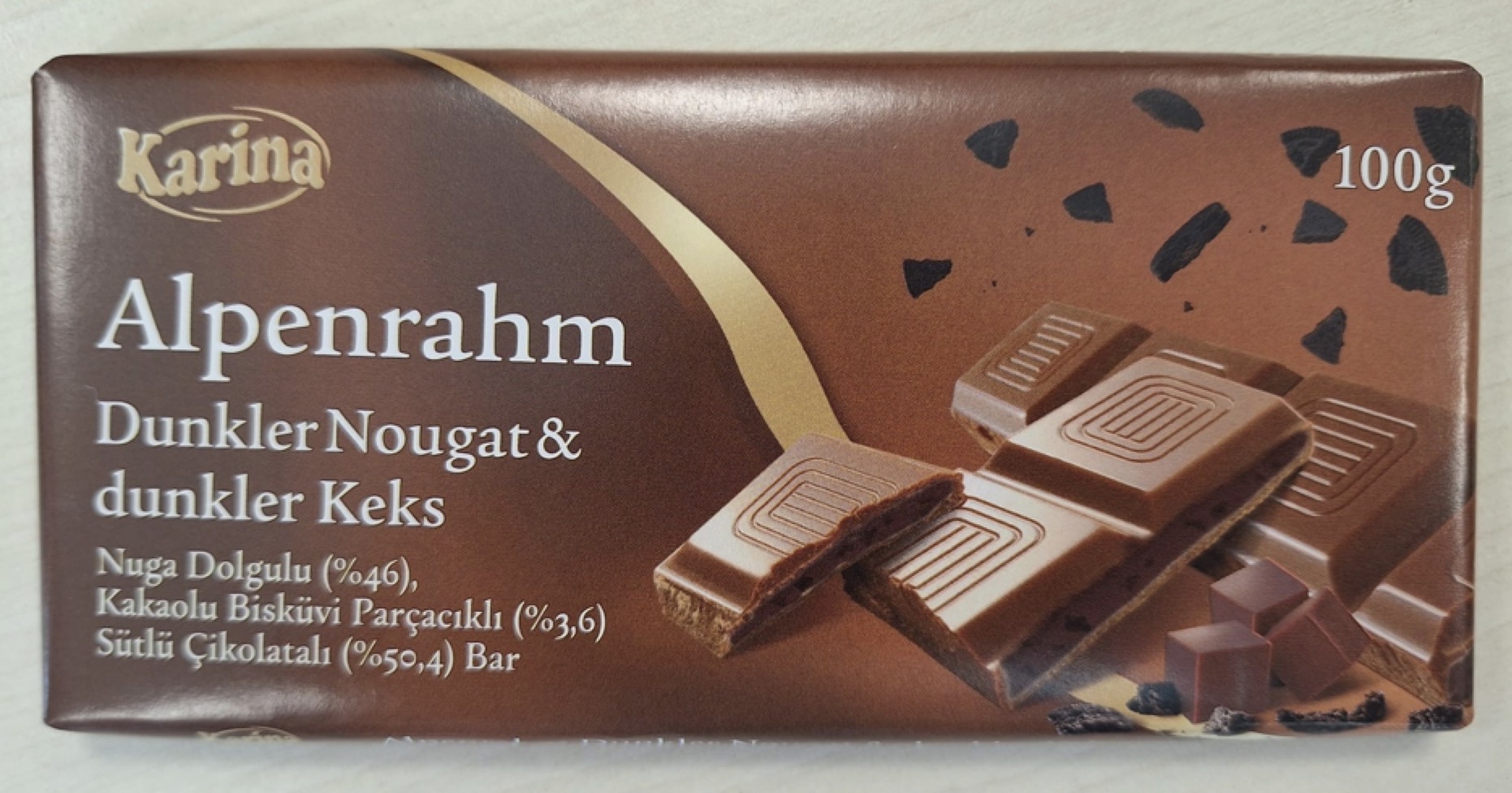 Karina Dark Nougat & Dark Keks