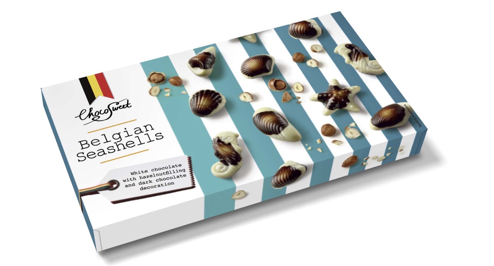 Chocosweet Belgian Seashells